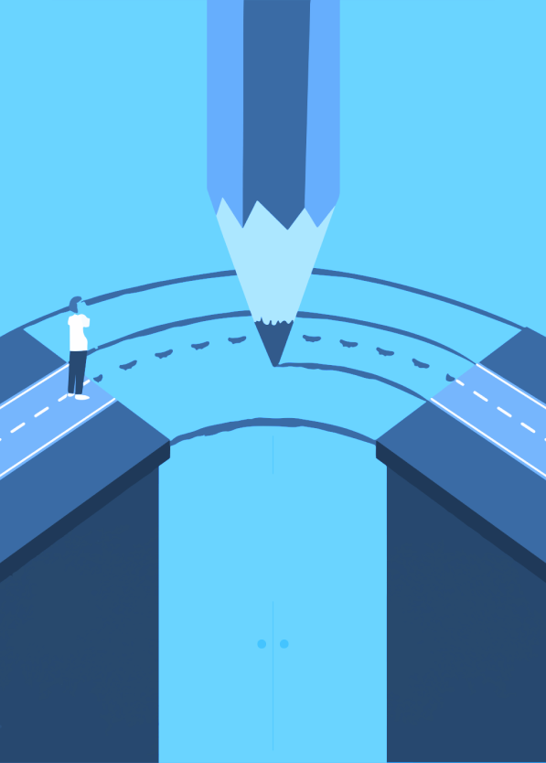 Custom-tailored learning paths for every student - tutor selecting the optimal path with multiple learning routes visualized